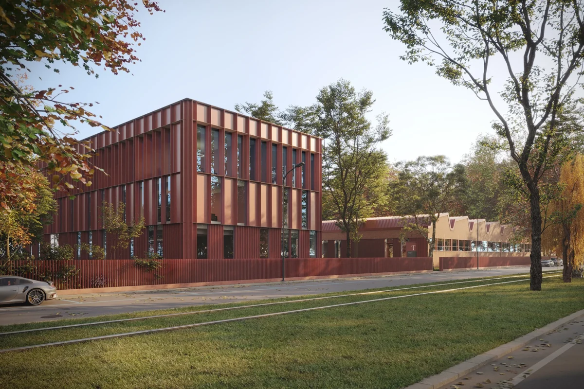 Vista esterno complesso palazzina a dalla strada testi223 milano bicocca - Testi 223