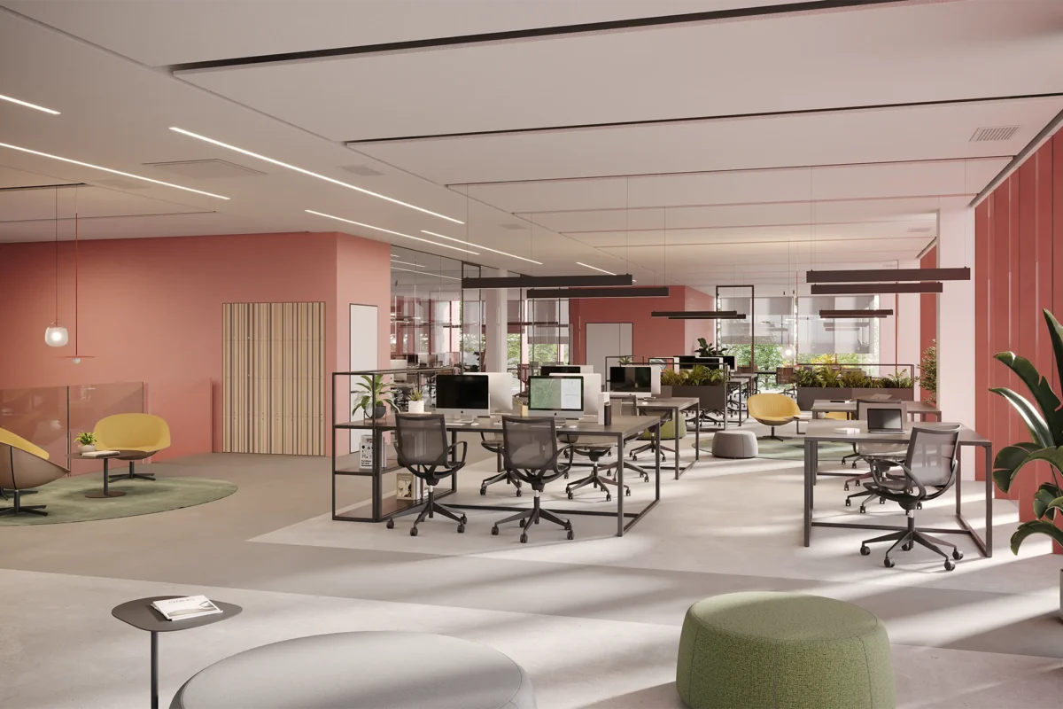 Vista interni uffici piano primo testi223 milano bicocca - Testi 223